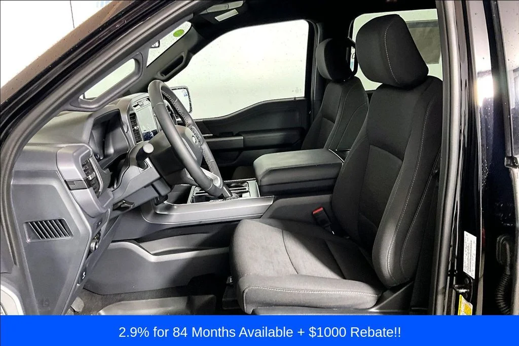 New 2026 Agate Black Metallic Ford XLT image 9