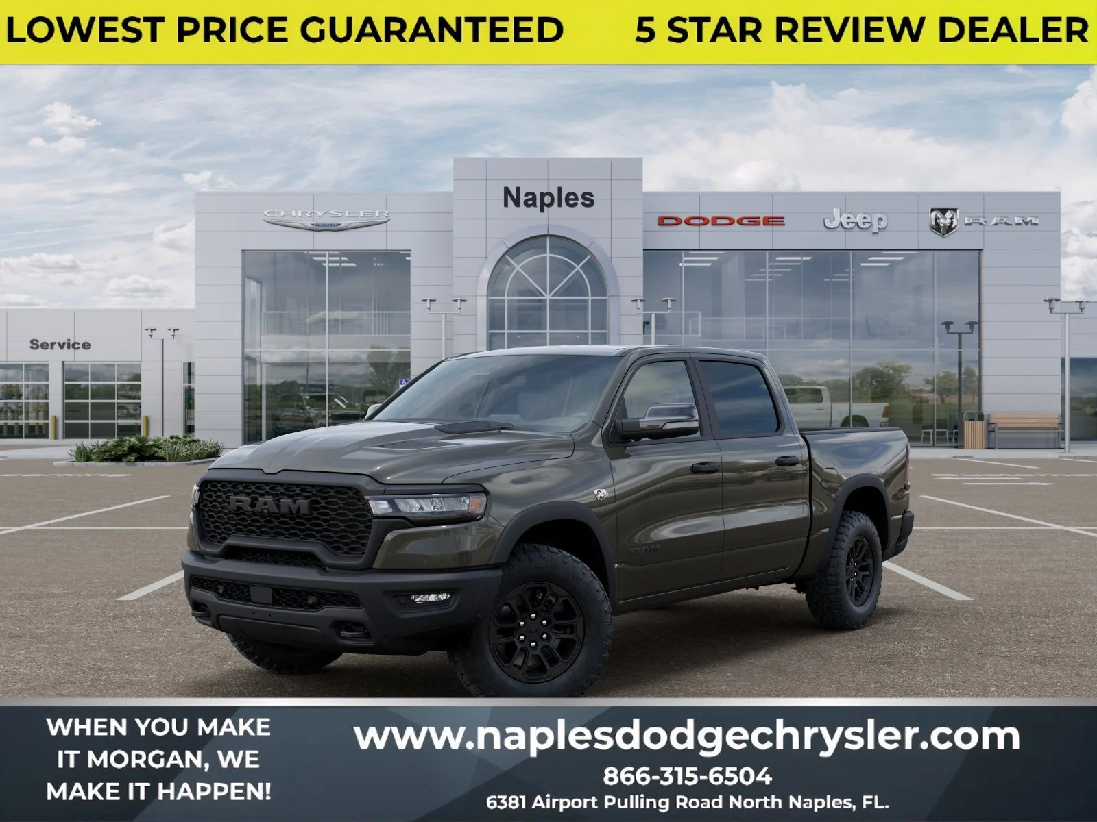New 2026 Tank Exterior Paint RAM Rebel image 1