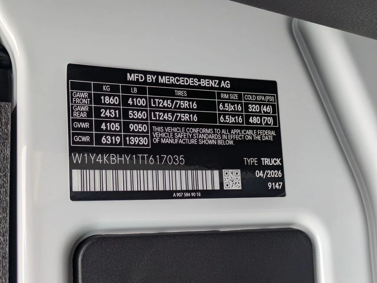 New 2026  Mercedes-Benz Cargo 144 WB image 12