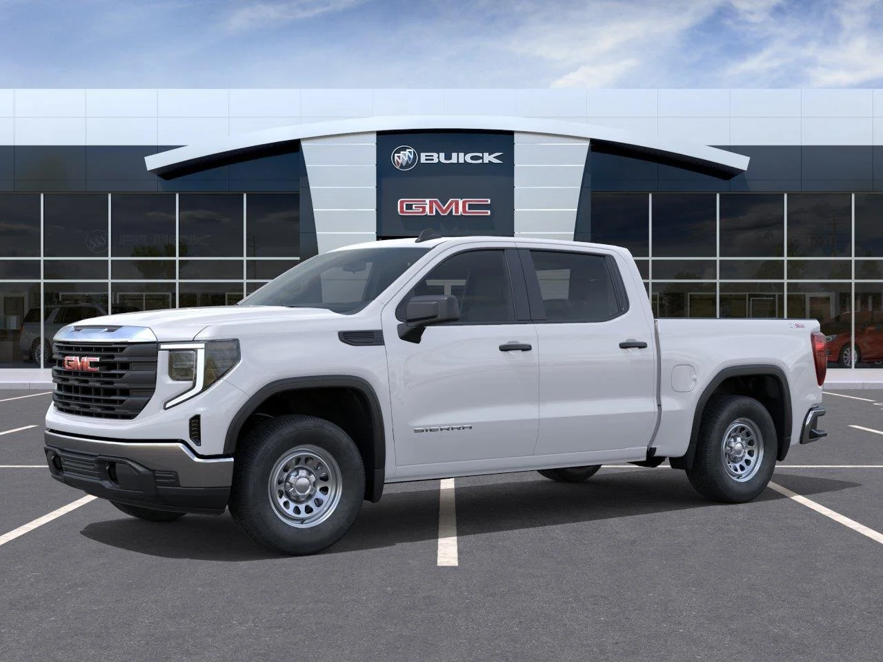 New 2026 Summit White GMC Pro image 2