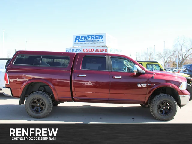 2016 RAM 1500 Laramie * Mechanic Special | Diesel | Heated/Vented Leather Seats | Canopy | Navigation | Fuel Rims
