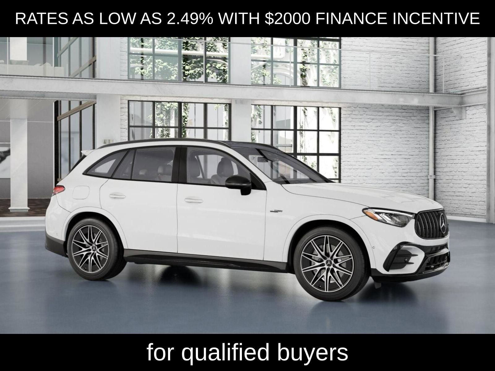 New 2026 Polar White Mercedes-Benz GLC 43 AMG® image 55