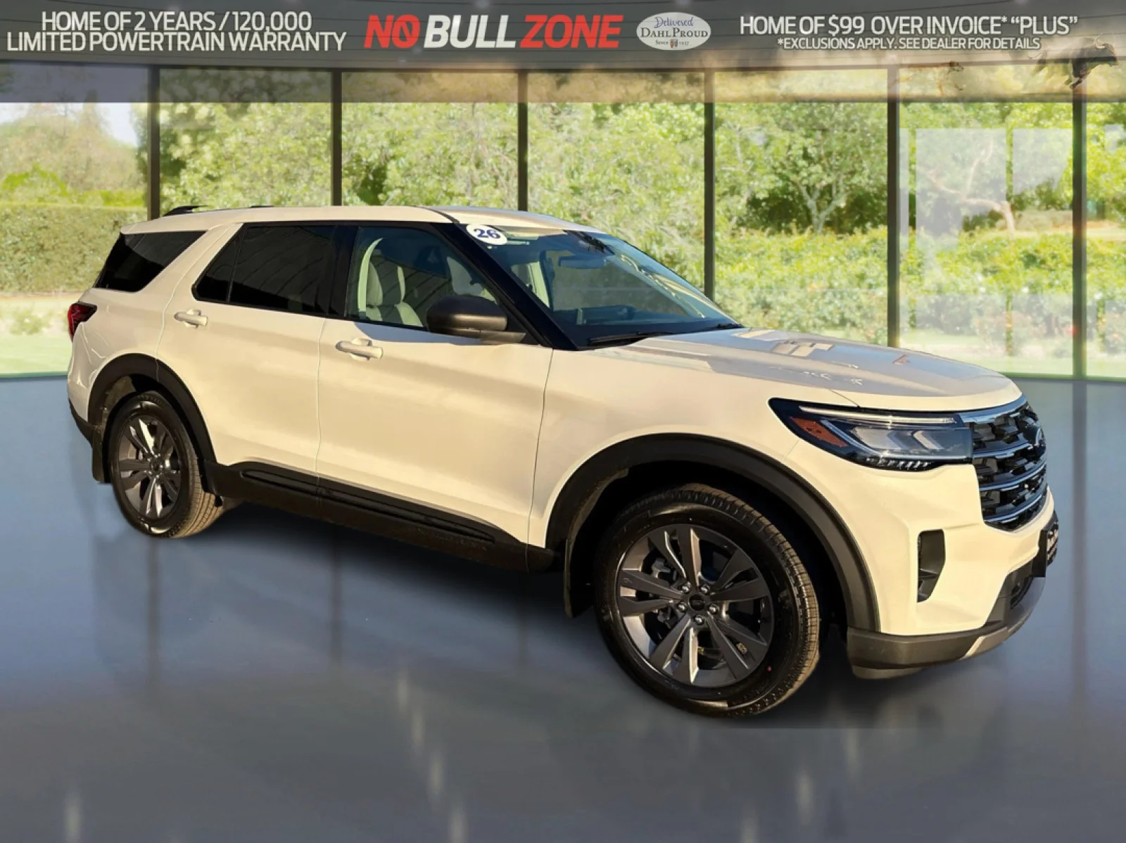 New 2026 Star White Metallic Tri-Coat Ford Active image 7
