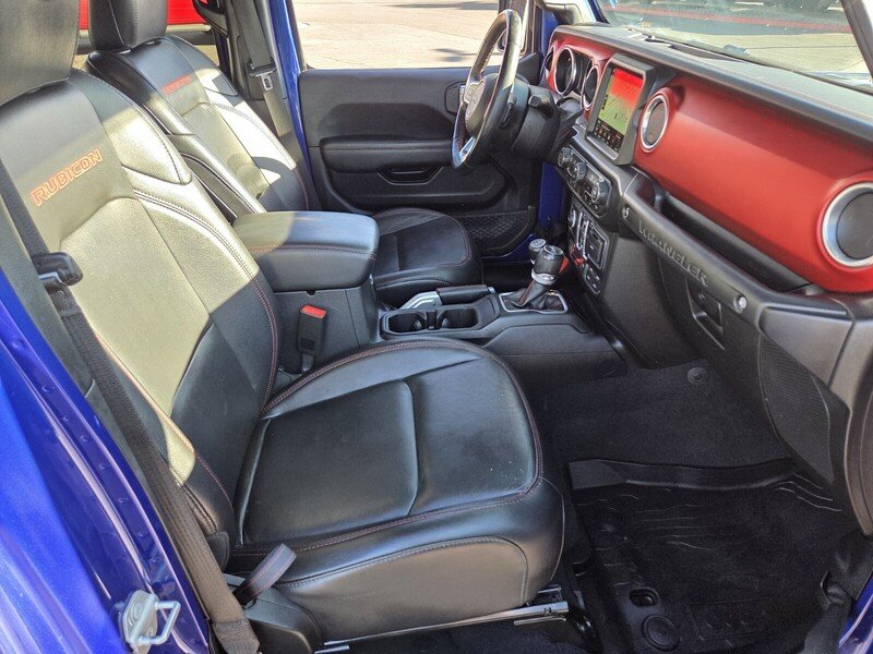 Used 2020 Blue Jeep Unlimited Rubicon image 21