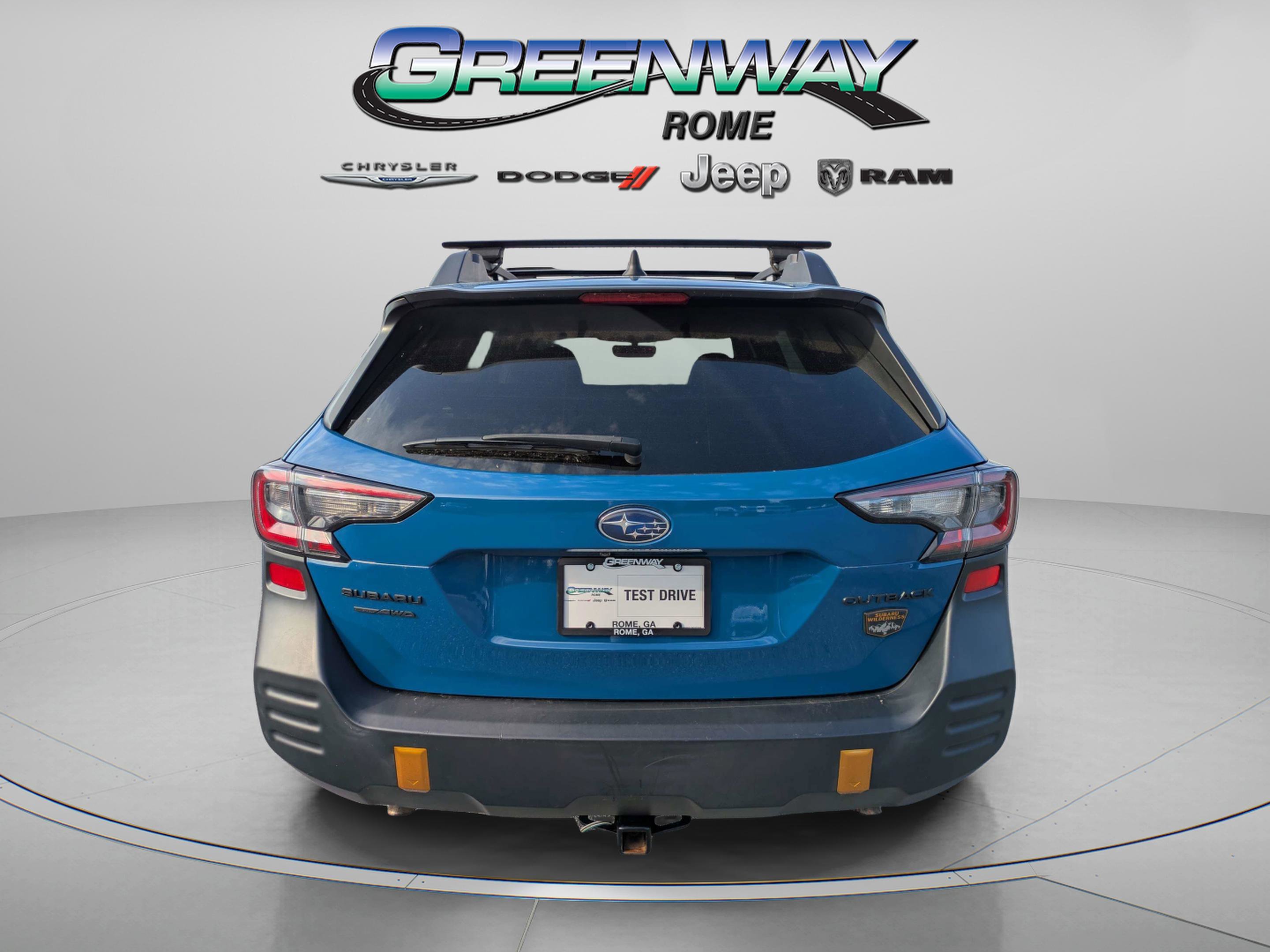 Used 2023 Geyser Blue Subaru Wilderness image 6