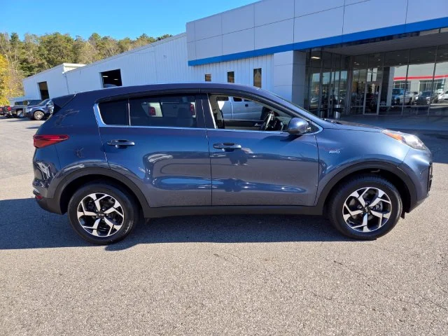 Used 2021 Blue Kia LX image 10