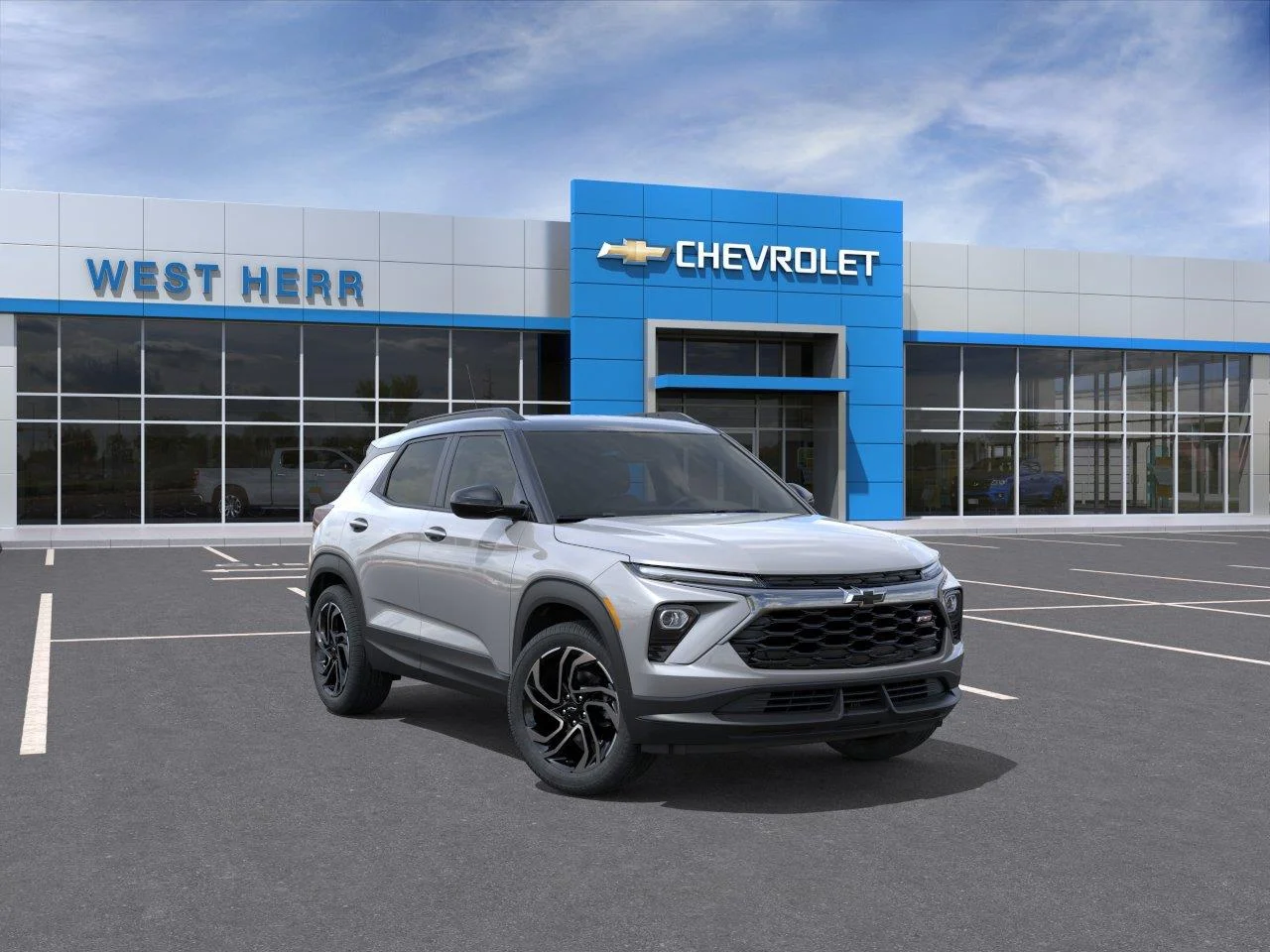 New 2026 Sterling Gray Metallic Chevrolet RS image 1
