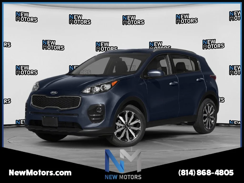 Used 2017 Pacific Blue Kia EX image 1