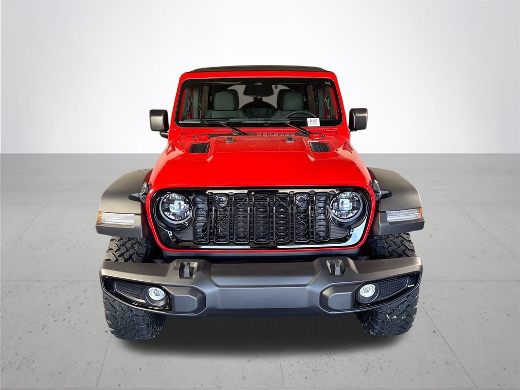 New 2026 Firecracker Red Clear-Coat Exterior Paint Jeep Willys image 3