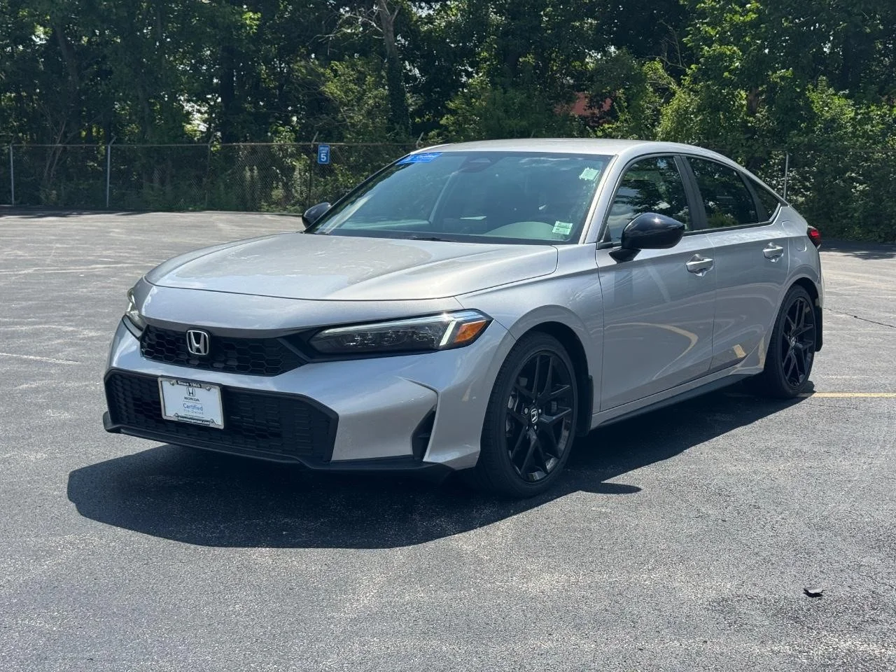 Certified Used 2026 Solar Silver Metallic Honda FWD Sport image 9