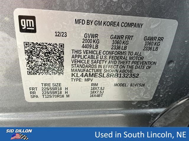 Used 2024 Moonstone Gray Metallic Buick Sport Touring image 15