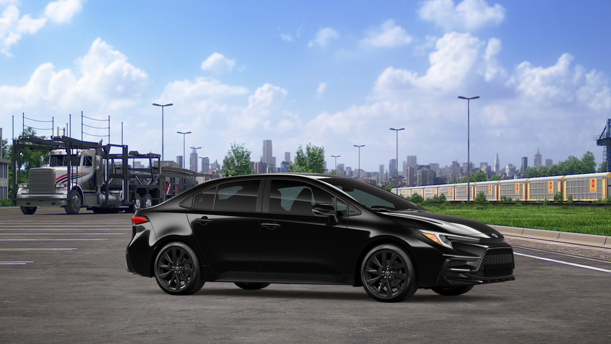 New 2026 Midnight Black Metallic Toyota SE image 13