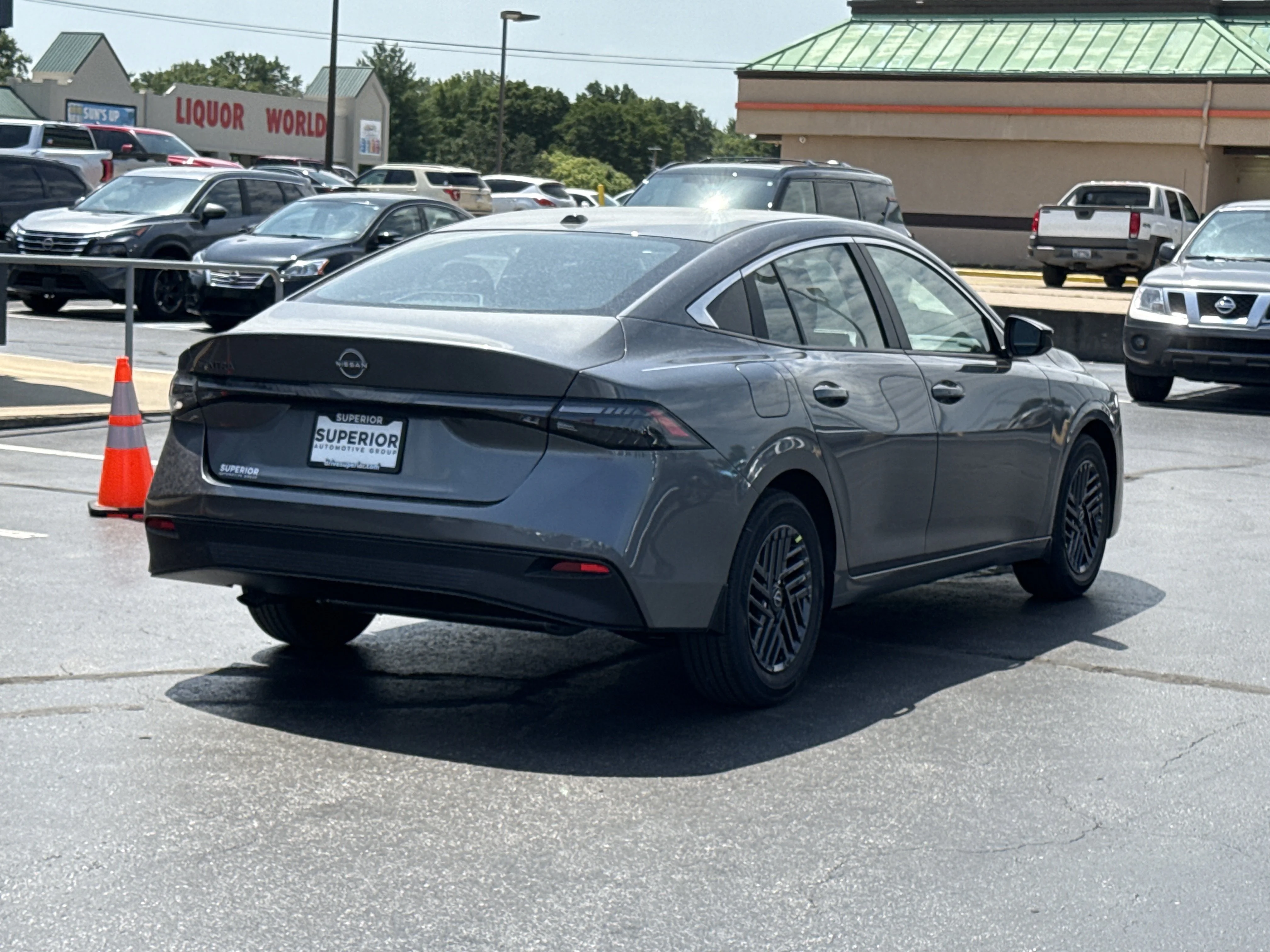 New 2026 Gun Metallic Nissan SV image 3