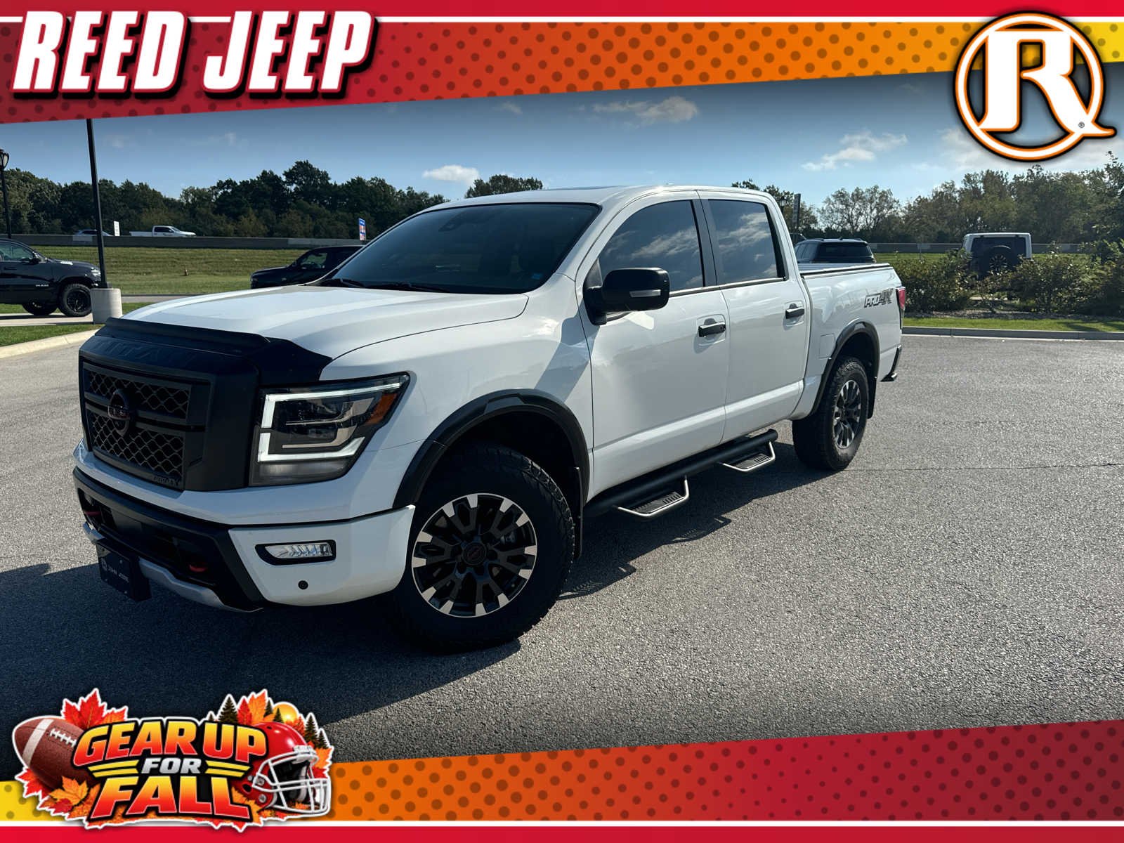 Used 2023 Glacier White Nissan PRO-4X image 1