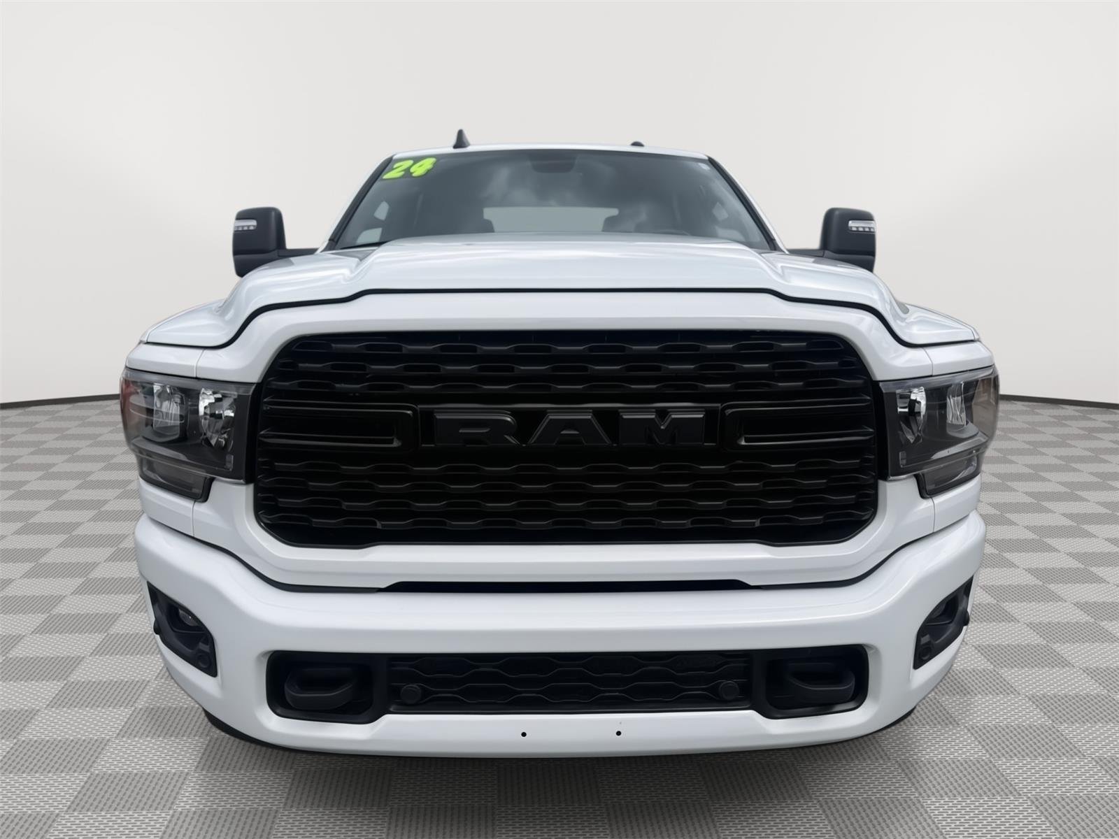 Used 2024 Bright White Clearcoat Ram Big Horn image 6