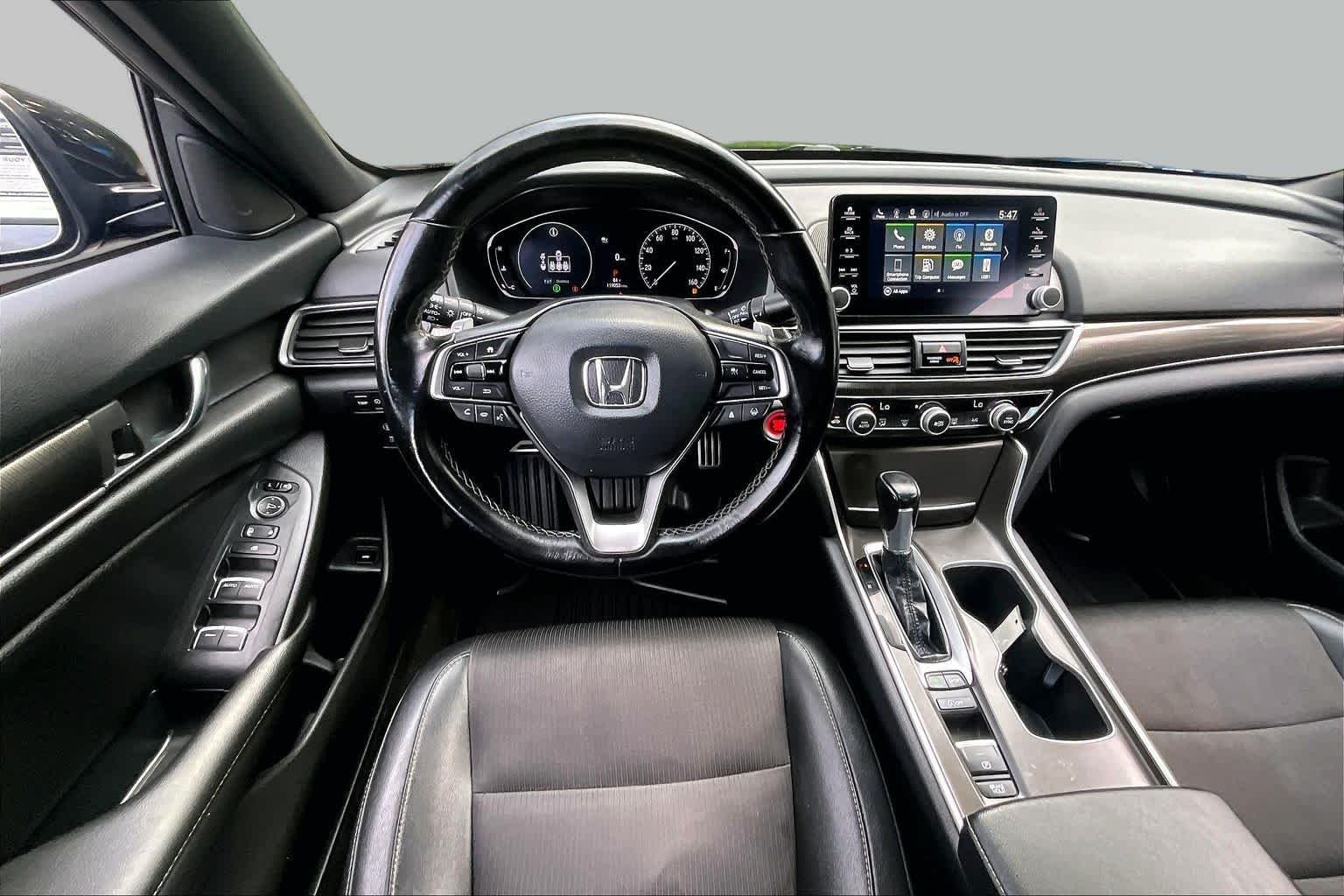 Used 2022 Crystal Black Pearl Honda Sport image 6