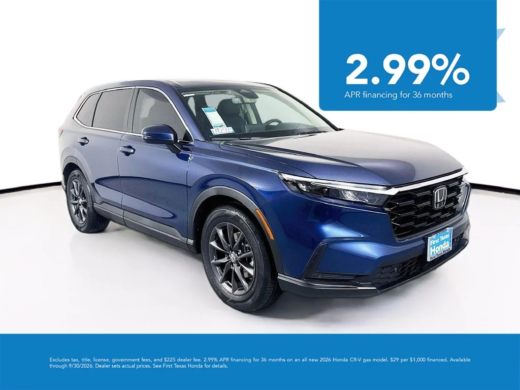 New 2027 Canyon River Blue Metallic Honda EX-L image 1