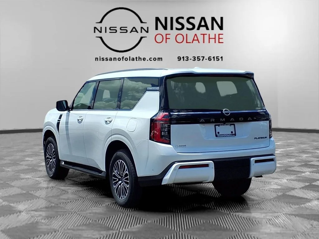 New 2026 Aspen White TriCoat Nissan Platinum image 3