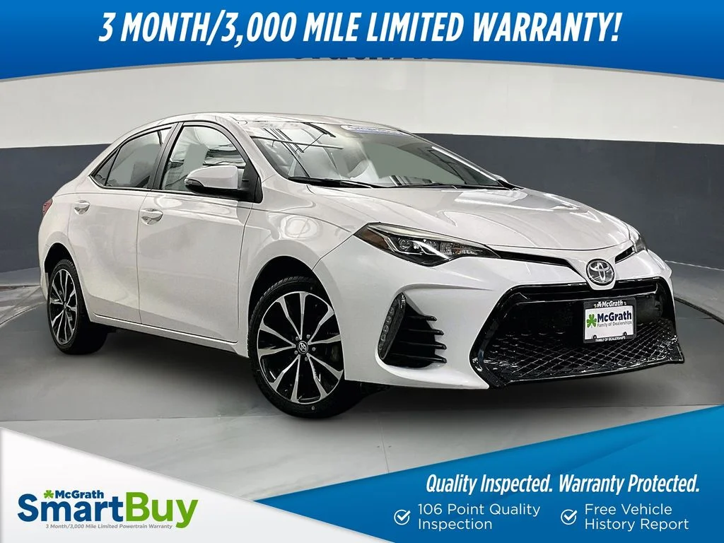 Used 2019 White Toyota SE image 1