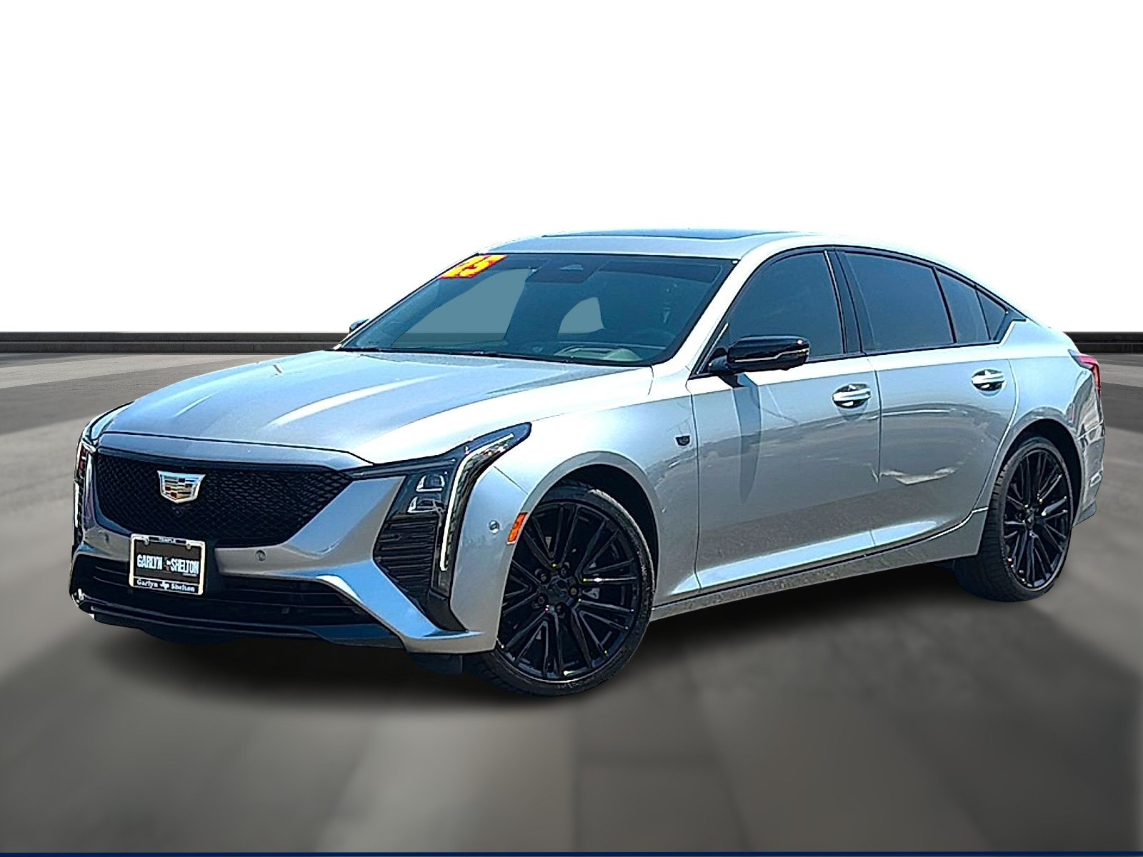 Used 2025 Argent Silver Metallic Cadillac Premium Luxury image 1