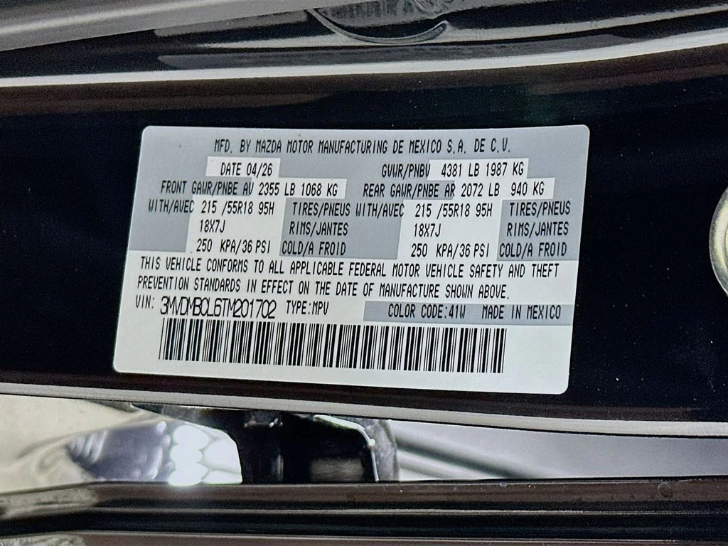 New 2026 Jet Black Mica Mazda 2.5 S Preferred AWD image 27