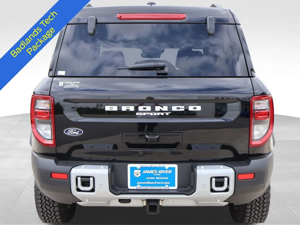 New 2026 Shadow Black Ford Badlands® image 4