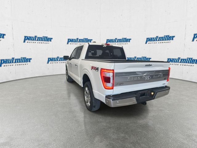 Used 2022 White Metallic Ford King Ranch image 9