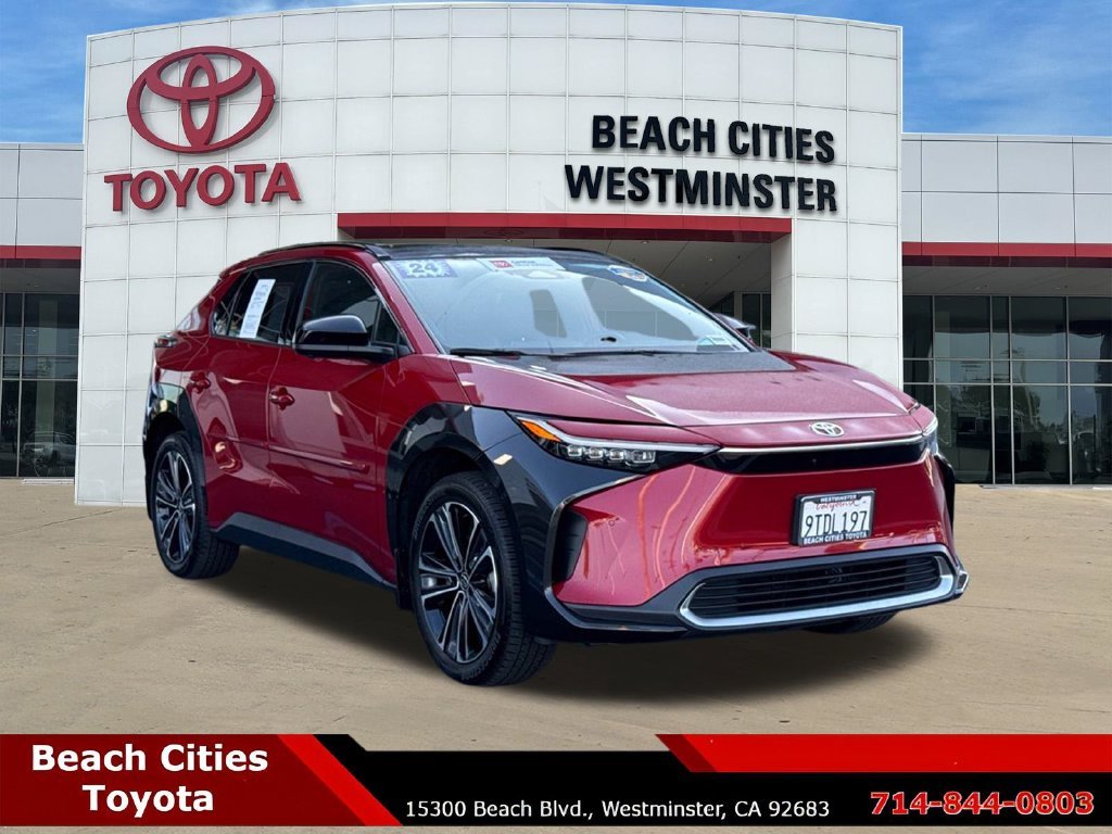 Certified 2024 Toyota bZ4X Limited with VIN JTMABACA4RA081259 for sale in Westminster, CA