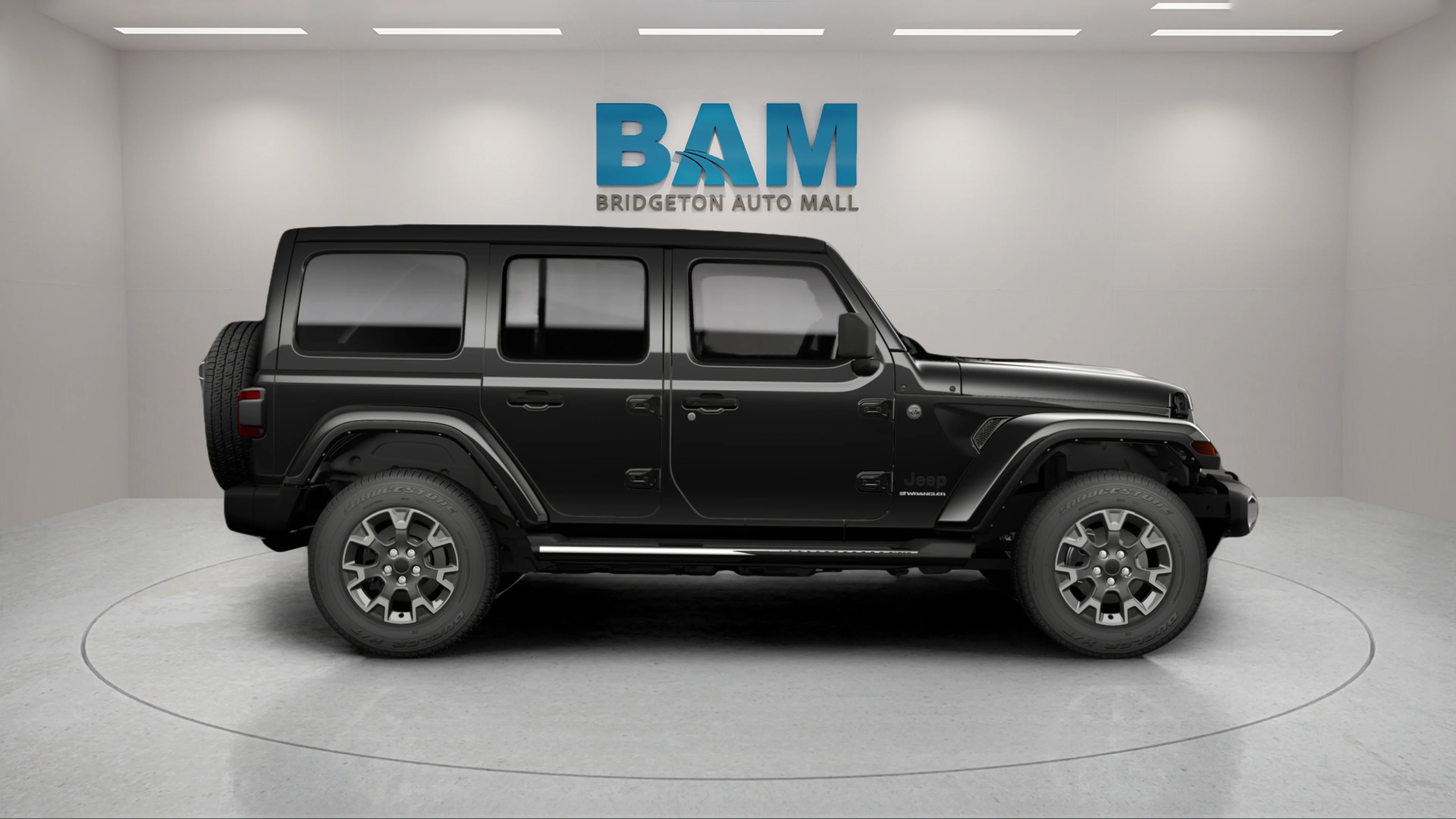 New 2026 Black Clear-Coat Exterior Paint Jeep Sahara image 3