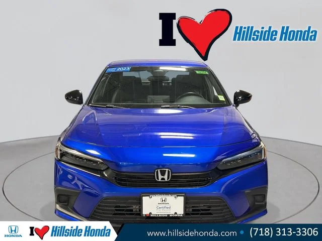 Certified Used 2023 Aegean Blue Metallic Honda 2.0L 4D SPORT image 7