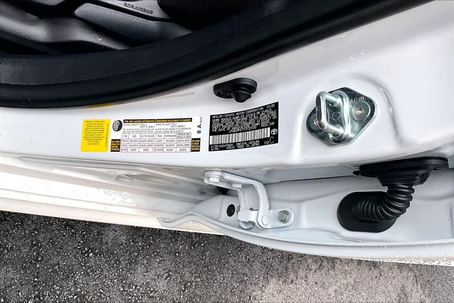 Certified Used 2026 Ice Cap Toyota Hybrid LE image 33