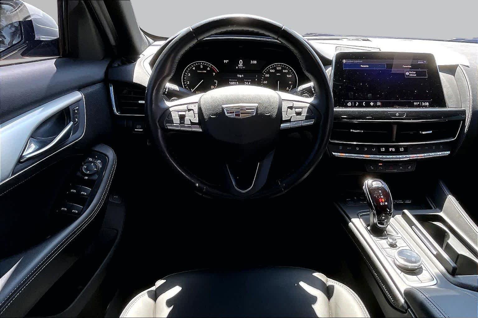Used 2023 CRYSTAL WHITE TRICOAT Cadillac Luxury image 11