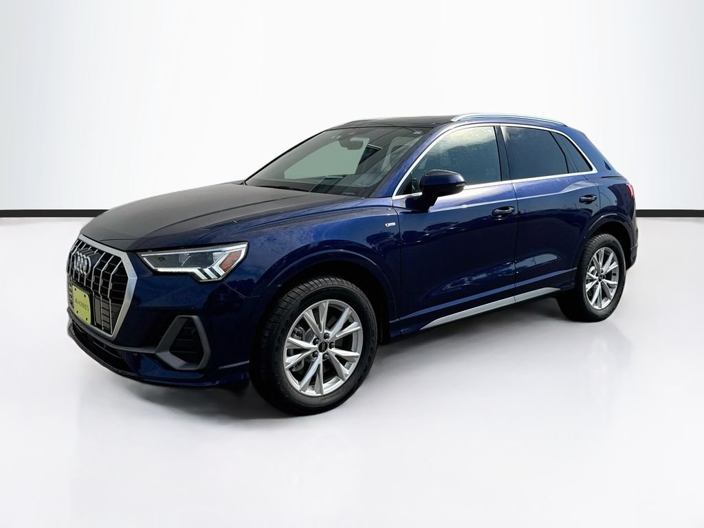 Used 2024 Blue Audi Premium S Line quattro image 1