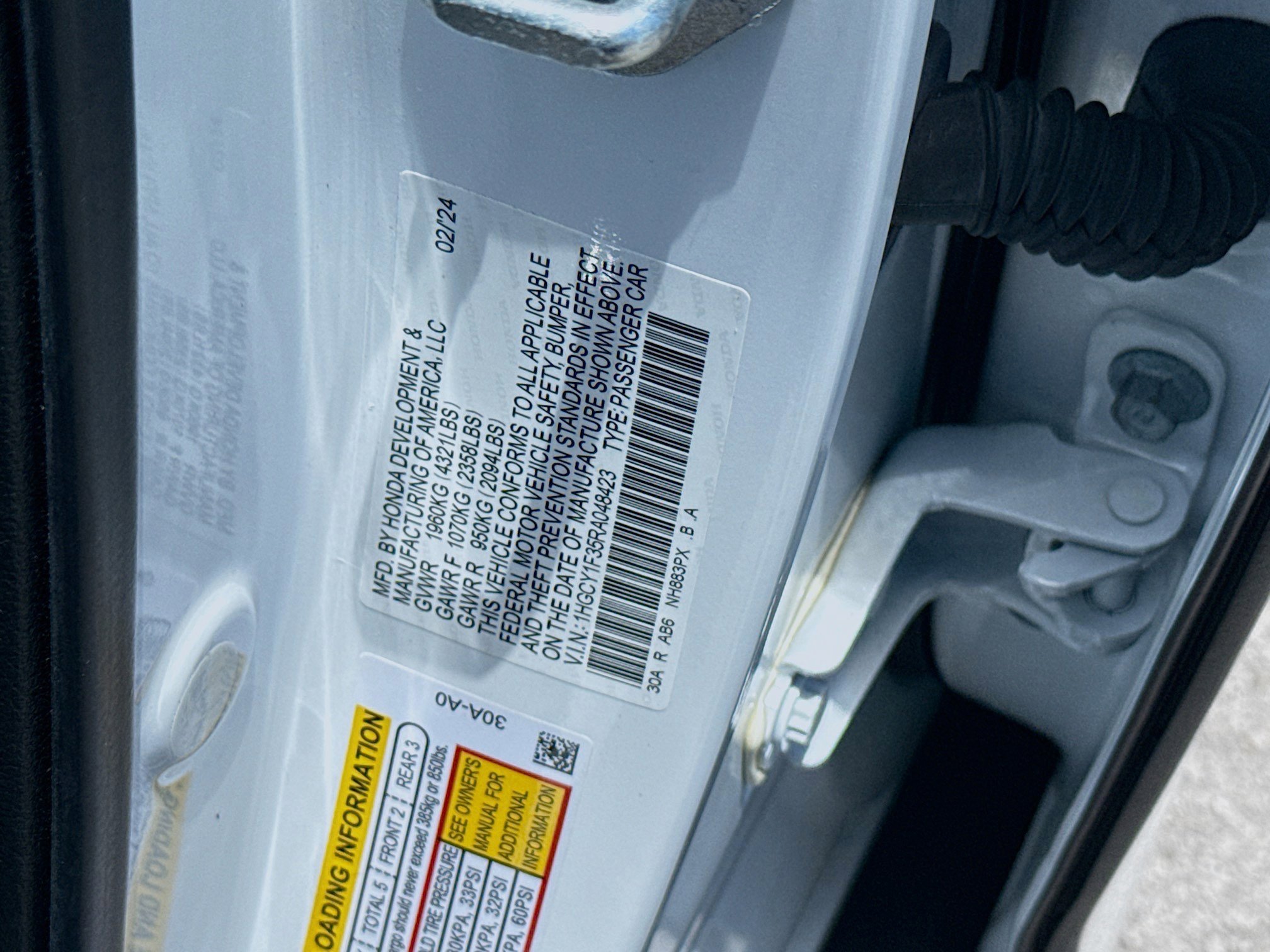 2024 Honda Accord EX - Photo 36