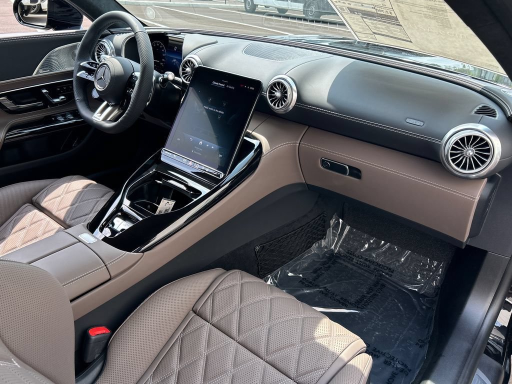 New 2027 Obsidian Black Metallic Mercedes-Benz AMG® SL 43 Roadster image 60