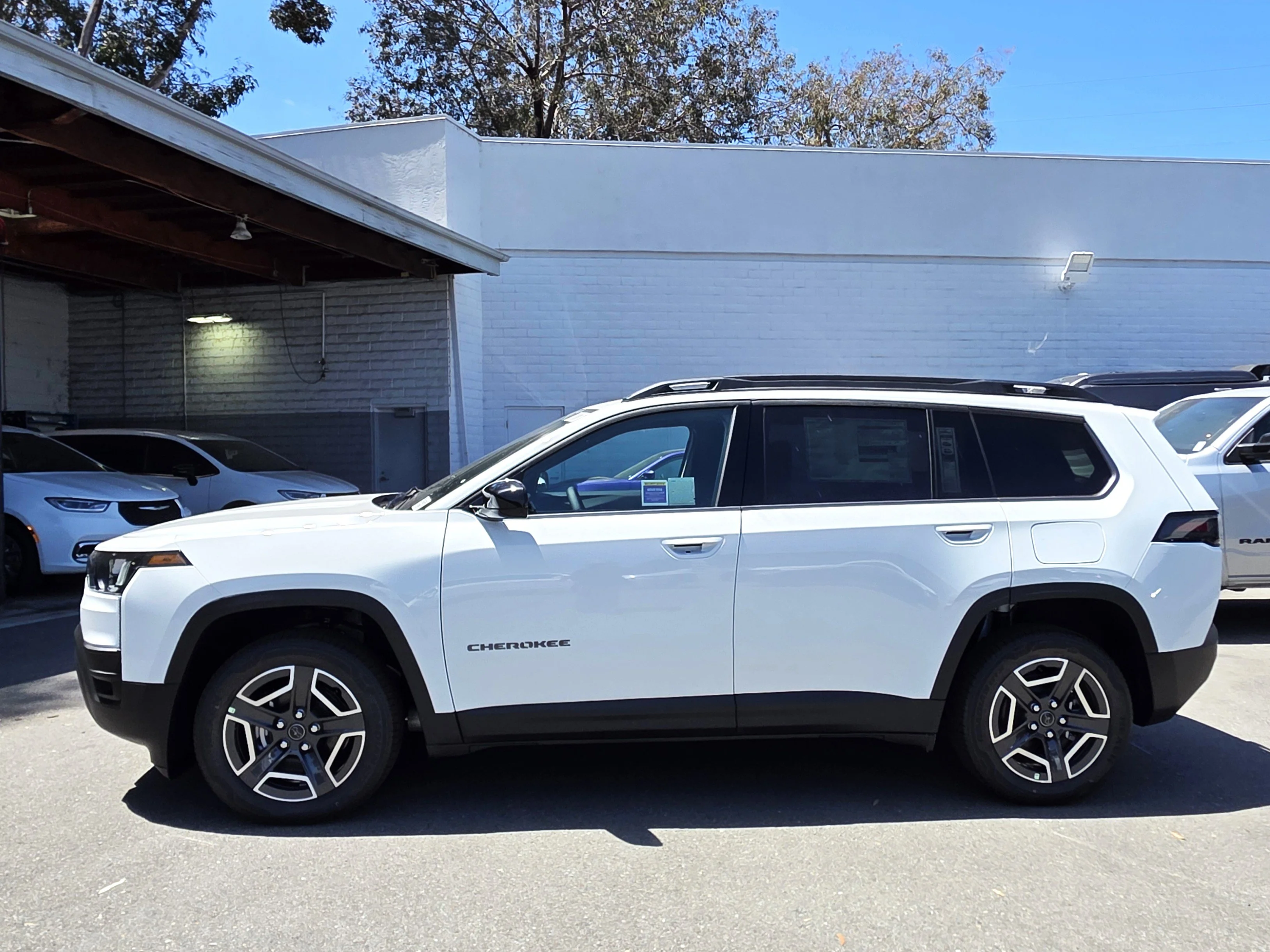New 2026 Bright White Clearcoat Jeep Laredo image 2