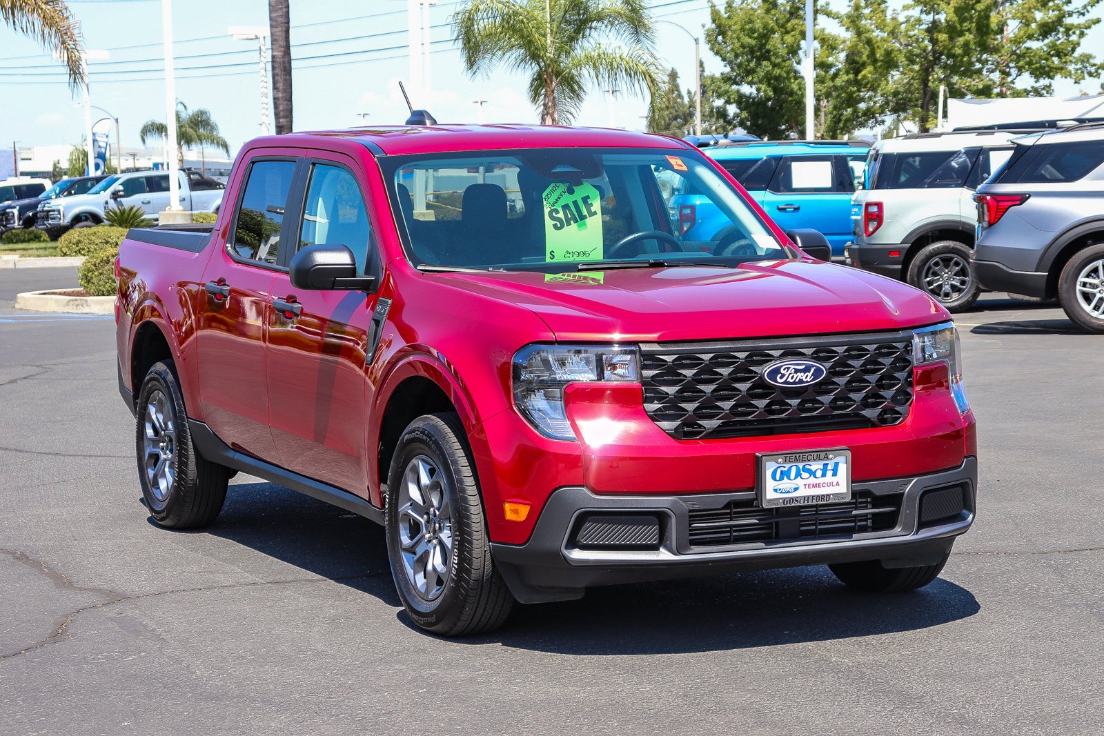 Certified Used 2025 Ruby Red Metallic Ford XLT image 3