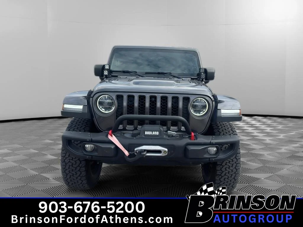 Used 2020 Granite Crystal Metallic Clearcoat Jeep Rubicon image 2