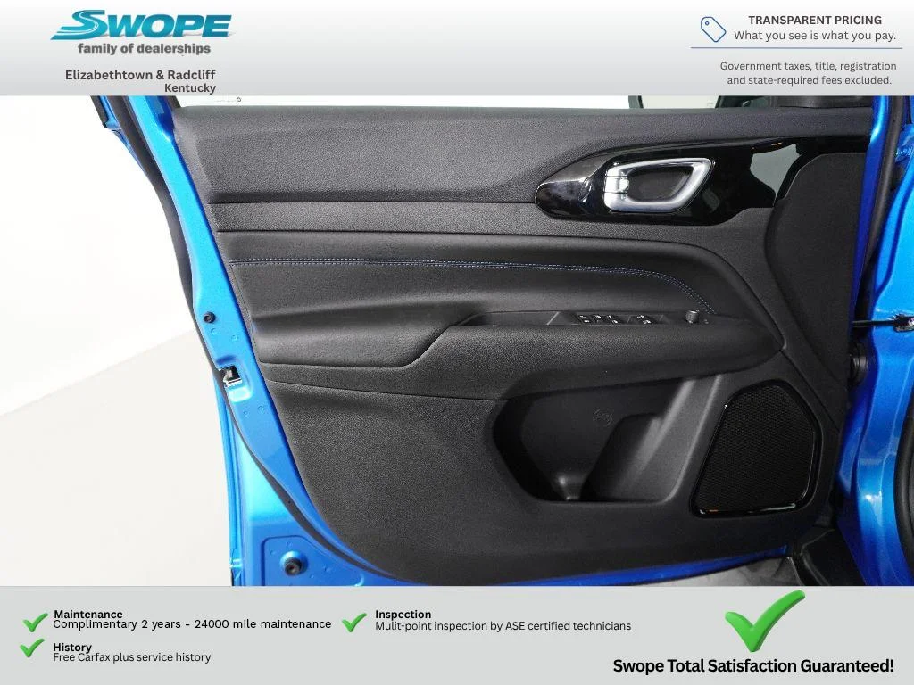 New 2026 Hydro Blue Pearl-Coat Exterior Paint Jeep Latitude Altitude image 14
