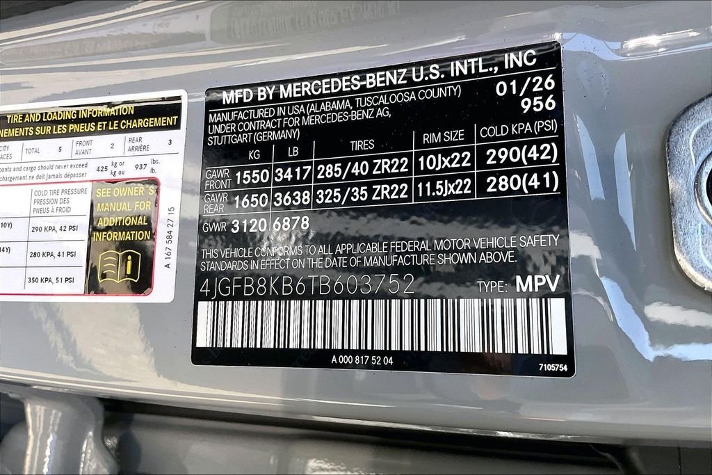 New 2026 MANUFAKTUR Alpine Grey Mercedes-Benz AMG® GLE 63 S 4MATIC+ SUV image 13