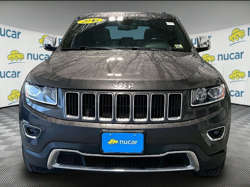 Used 2015 Granite Crystal Metallic Clearcoat Jeep Limited image 2