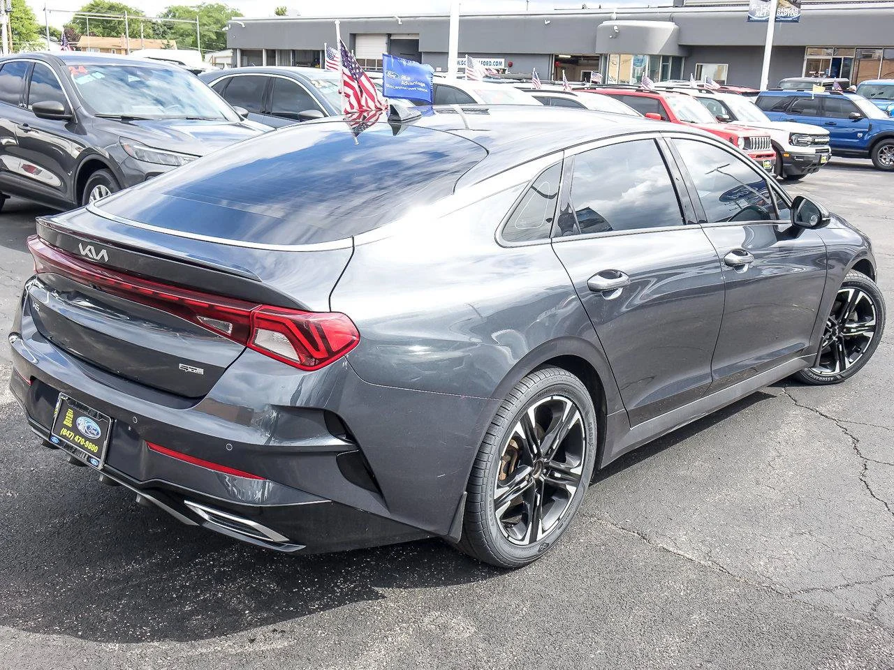Used 2023 Gravity Gray Kia GT-Line image 9