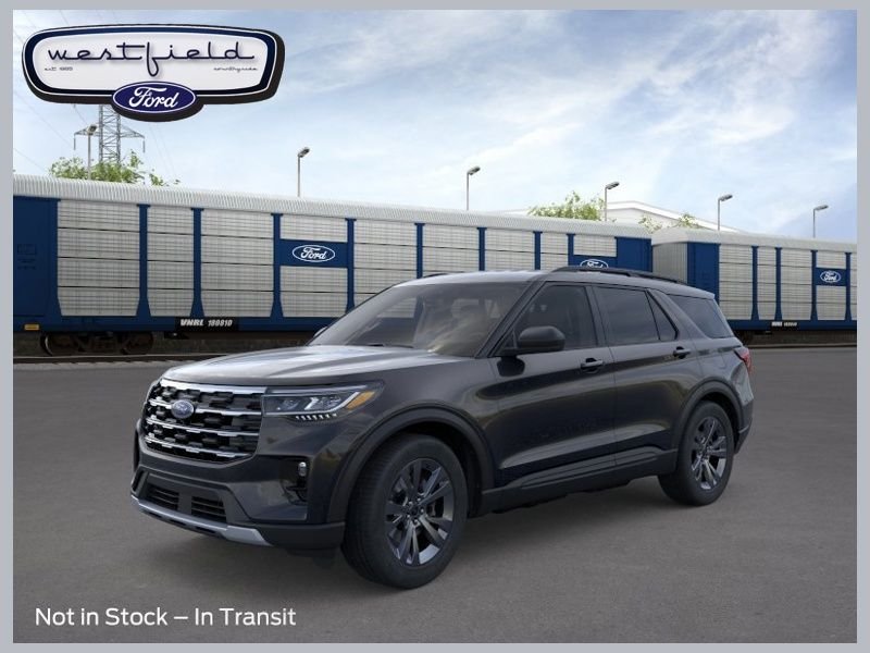 New 2026 Agate Black Metallic Ford Active image 1