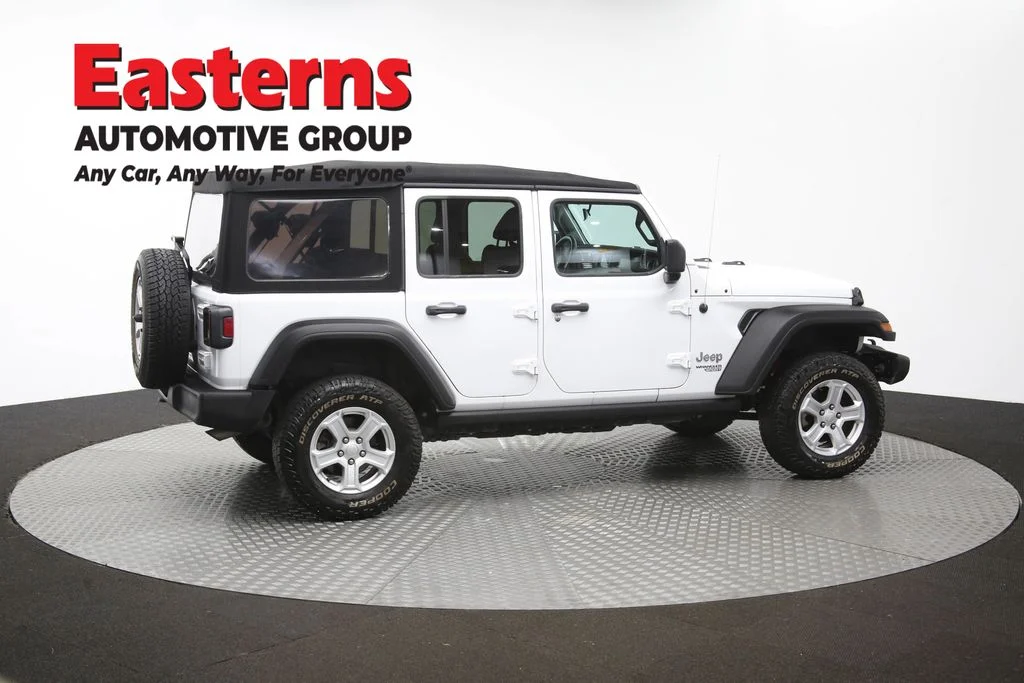 Used 2018 White Jeep Unlimited Sport S image 42