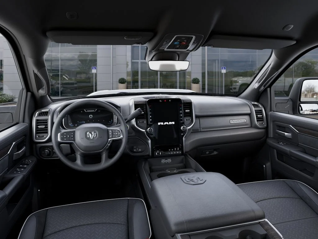 New 2026 Bright White Clear-Coat Exterior Paint RAM Laramie image 14