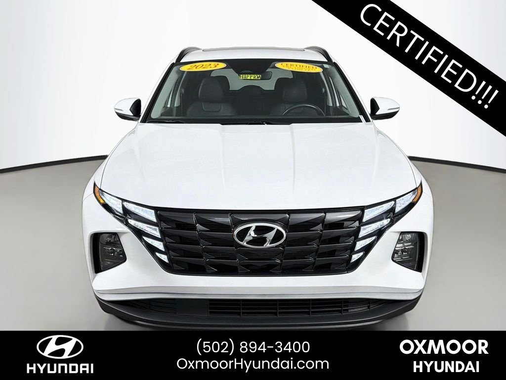 Certified Used 2023 Serenity White Pearl Hyundai SEL image 2