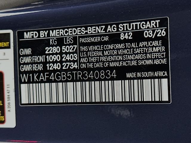 New 2026 Twilight Blue Metallic Mercedes-Benz C 300 image 31