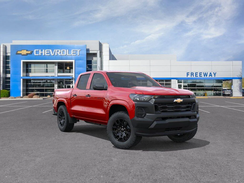 New 2026 Radiant Red Tintcoat Chevrolet WT image 1