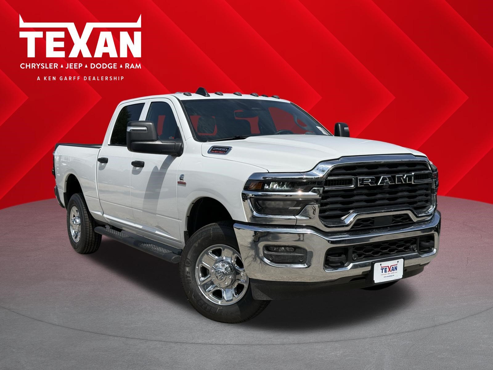 New 2026 Bright White Clear-Coat Exterior Paint RAM Tradesman image 1