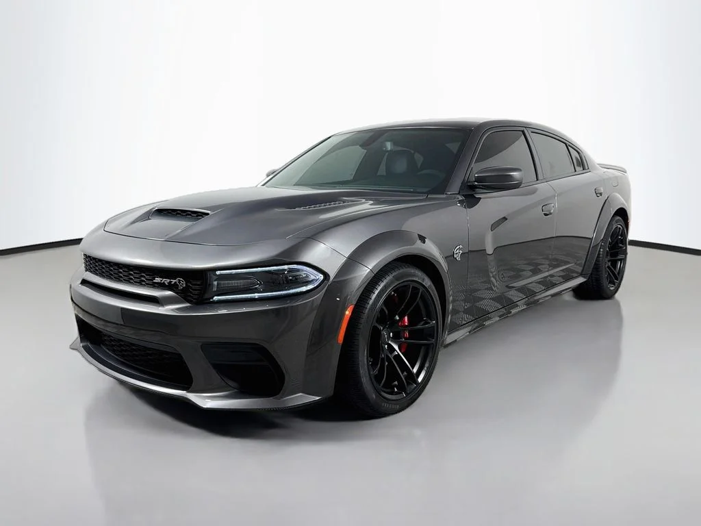 Used 2021 Gray Dodge SRT Hellcat Widebody image 1